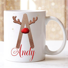 Load image into Gallery viewer, Personalised Christmas Mug, Printed Mug, Christmas Hot Chocolate Mug
