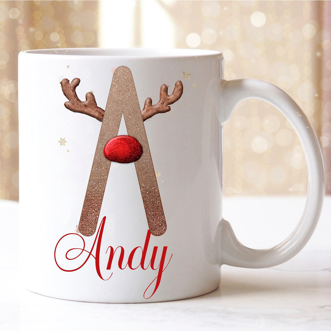 Personalised Christmas Mug, Printed Mug, Christmas Hot Chocolate Mug