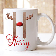 Load image into Gallery viewer, Personalised Christmas Mug, Printed Mug, Christmas Hot Chocolate Mug
