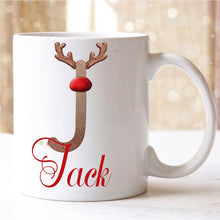 Load image into Gallery viewer, Personalised Christmas Mug, Printed Mug, Christmas Hot Chocolate Mug
