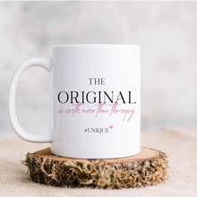 Load image into Gallery viewer, Personalised Mug, Positive Message Mugs, Confidence, Original, Stronger
