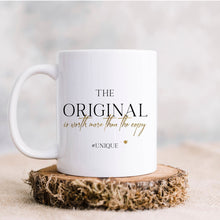 Load image into Gallery viewer, Personalised Mug, Positive Message Mugs, Confidence, Original, Stronger
