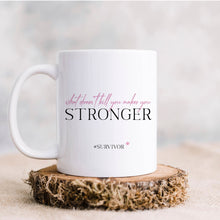 Load image into Gallery viewer, Personalised Mug, Positive Message Mugs, Confidence, Original, Stronger
